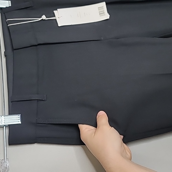 NWT Vince tapered trouser black pants wool blend size 0 style number VR56021280 - Picture 9 of 15